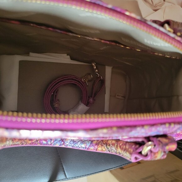 SALE: BRAHMIN Rare Color  Large Duxbury  Satchel FANTASY - NEW W/TAGS - Picture 7 of 10